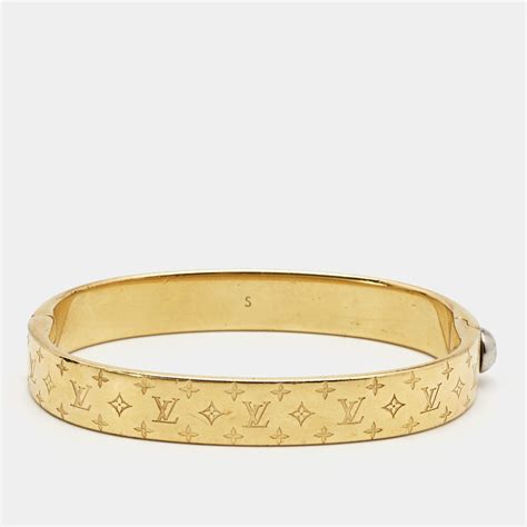 louis vuitton bracelet monogram gold|louis Vuitton Monogram sunrise bracelet.